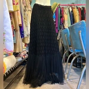 Vintage Victorian Lace Skirt